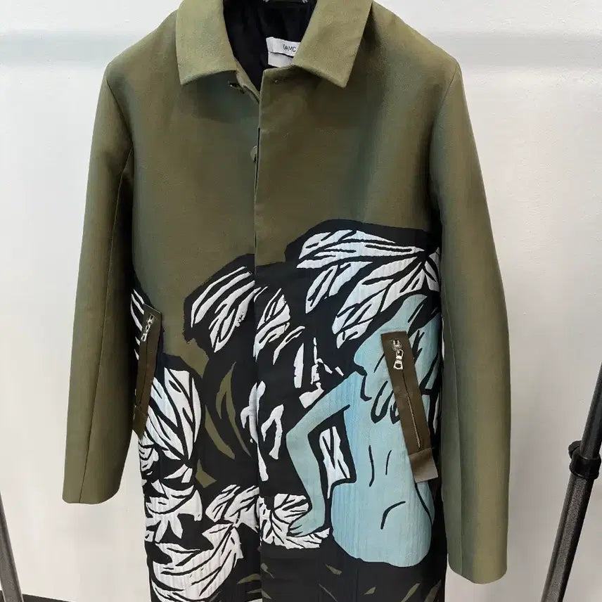 [BUNJANG] OAMC Printed Field Jacket M (95-100) / 95-100) OAMC 프린트 야상자켓