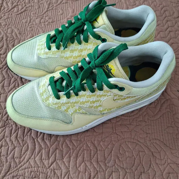 [BUNJANG] Nike Air Max 1 Lemonade Sneakers / 나이키 에어맥스1 레몬에이드 스니커즈 운동화 275 [1187]
