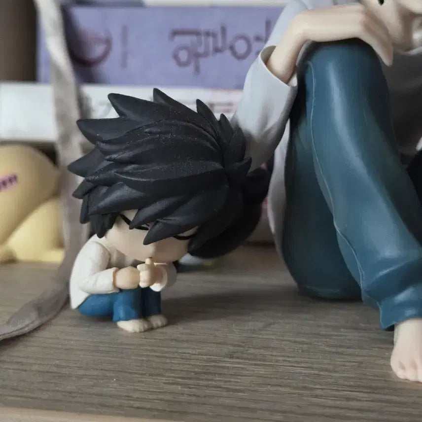 [BUNJANG] Death Note L Machiboke Gacha Figure / 데스노트 L 마치보케 가챠 양도