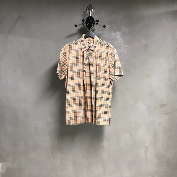 [BUNJANG] Burberry Short Sleeve Shirt L / 버버리 반팔 셔츠 L