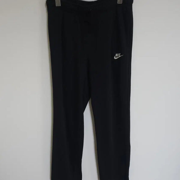 [BUNJANG] Nike Men's Black Swoosh Embroidered Training Pants / H146 나이키 블랙 남성 스우시 자수 로고 남자 트레이닝 팬츠 바지