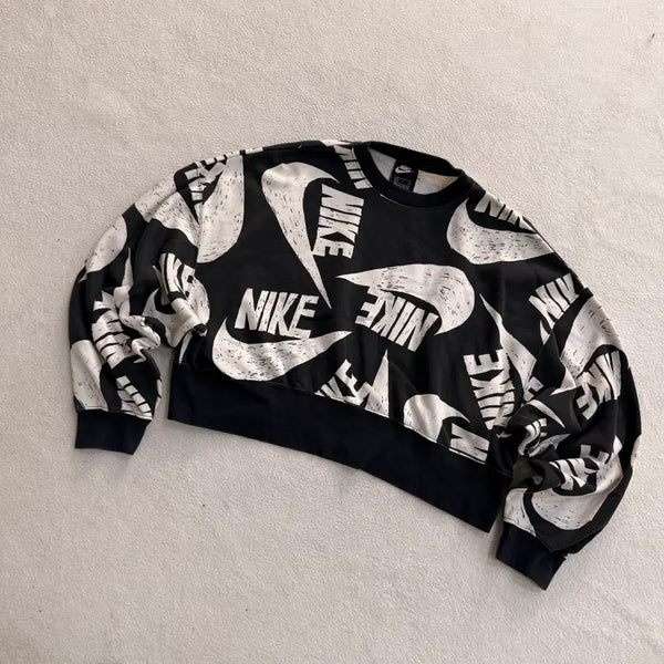 [BUNJANG] Nike Cropped Sweatshirt / S 나이키 크롭 맨투맨 0805T1