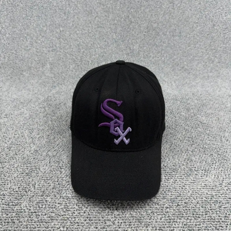 [BUNJANG] MLB White Sox Black Cap S-M / 엠엘비 화이트삭스 블랙 캡 S-M