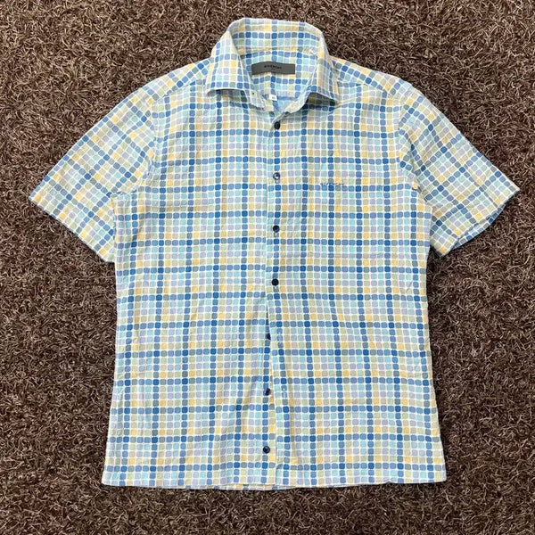 [BUNJANG] Givenchy 95 Pattern Short Sleeve Shirt / 95 지방시 패턴 반팔 셔츠