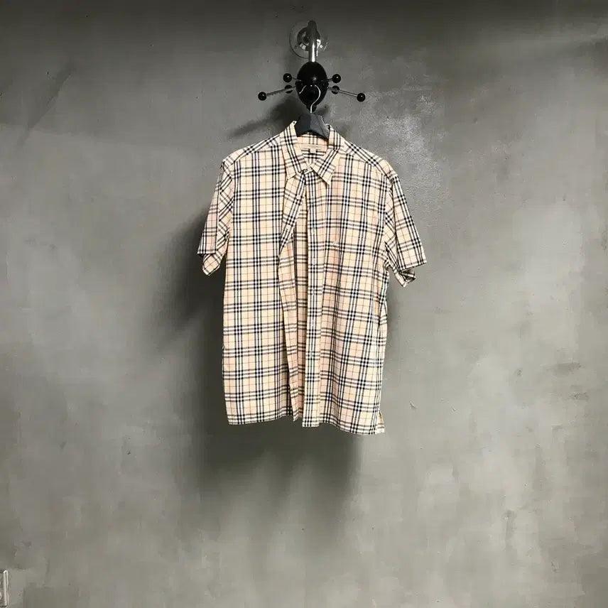 [BUNJANG] Burberry Short Sleeve Shirt L / 버버리 반팔 셔츠 L