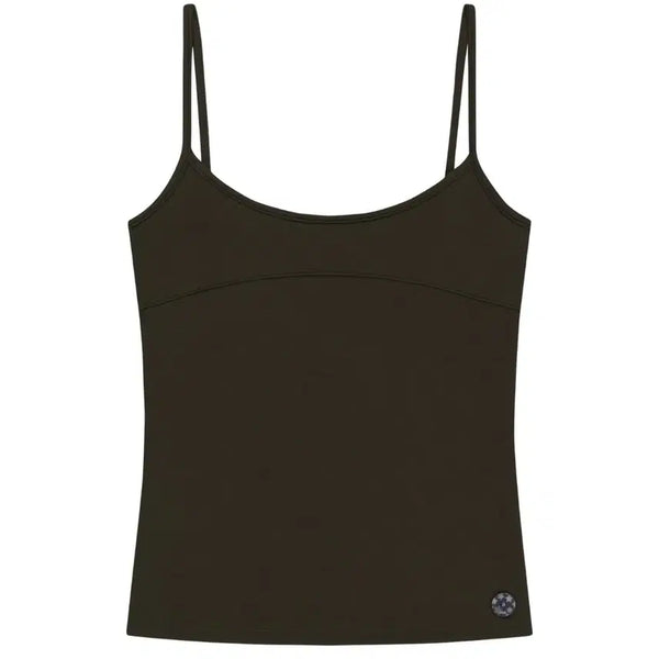[BUNJANG] KOSEIO 038 Soft Sleeveless Top Brown / 코이세이오 038 SOFT SLEEVELESS BROWN 1