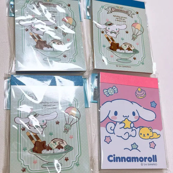 [BUNJANG] Cinnamoroll Memo Pad Set / 시나모롤 메모지 세트