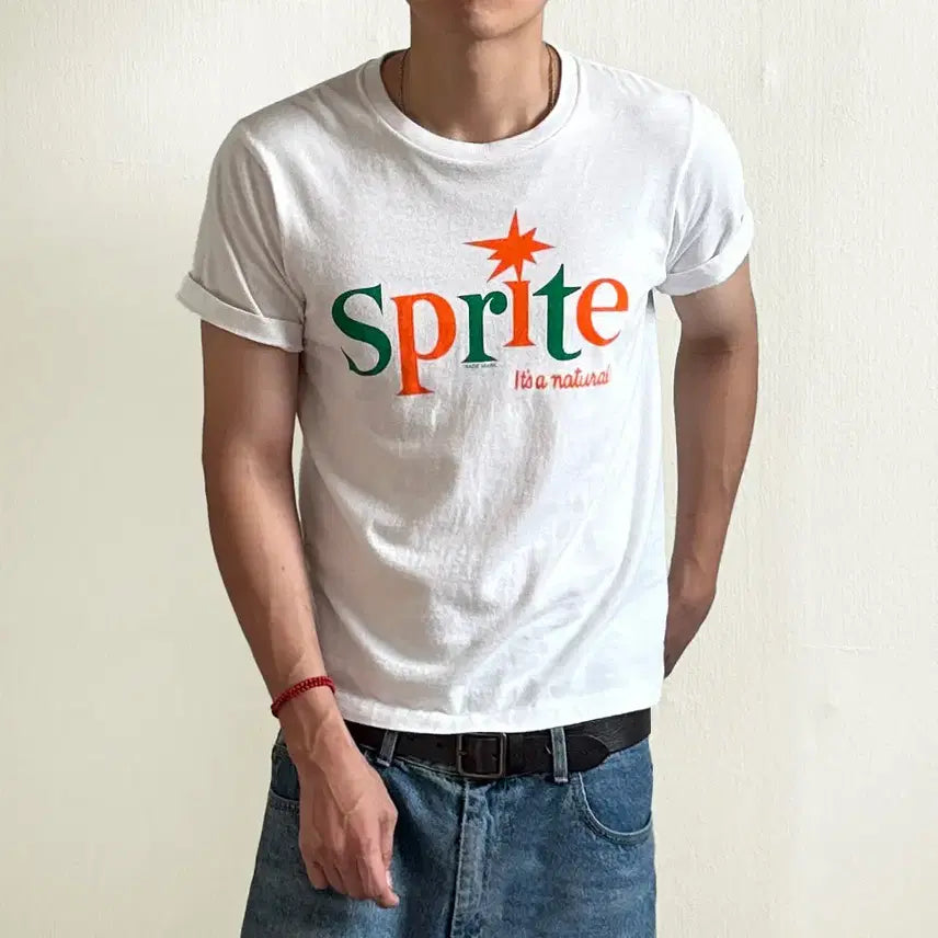 [BUNJANG] Uniqlo X Coca-Cola Sprite T-Shirt / Uniqlo X Coca Cola 스프라이트 반팔티