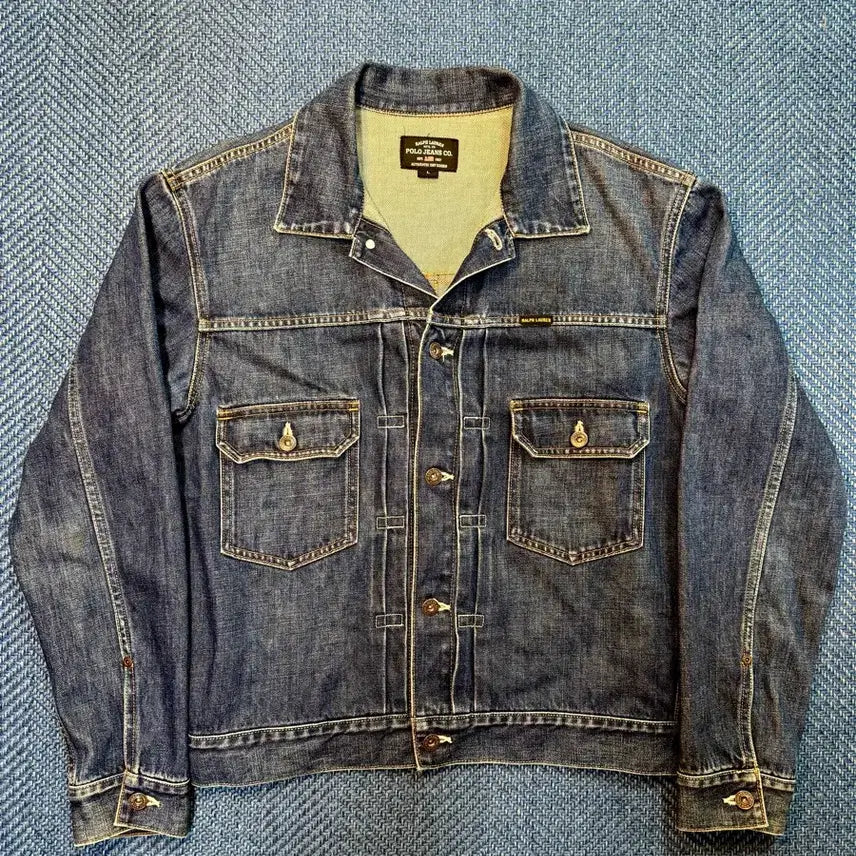 [BUNJANG] Polo Jeans Company 90s 2nd Type Trucker Jacket / 90s 폴로 진스 2nd 타입 트러커자켓