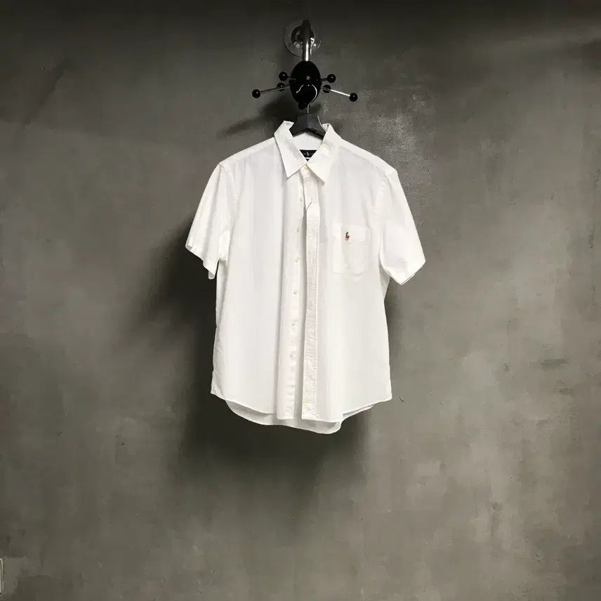 [BUNJANG] Polo Ralph Lauren Short Sleeve Shirt White L / 폴로 랄프로렌 반팔 셔츠 화이트 L