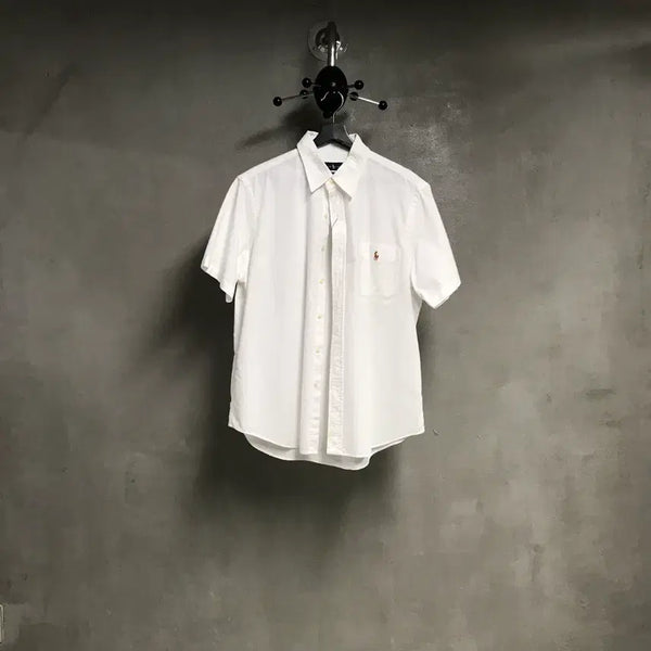 [BUNJANG] Polo Ralph Lauren Short Sleeve Shirt White L / 폴로 랄프로렌 반팔 셔츠 화이트 L