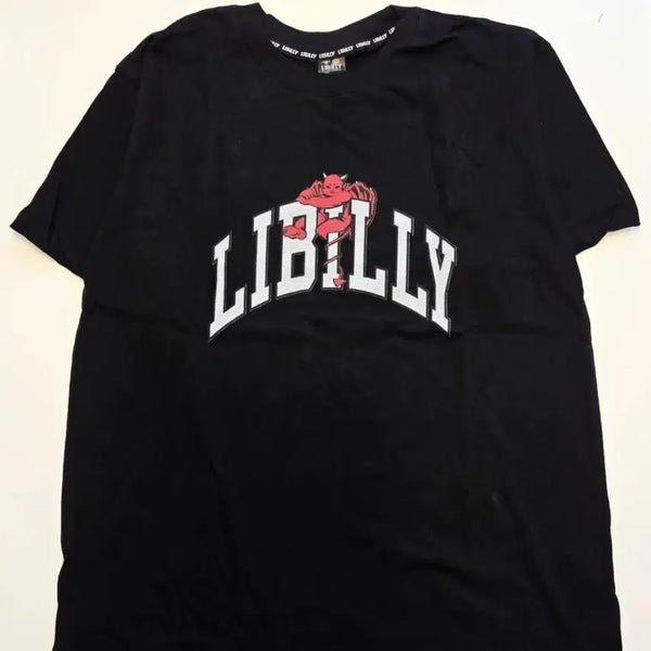 [BUNJANG] LIBILLY Black Lettering T-Shirt XL / 리빌리 반팔티 블랙