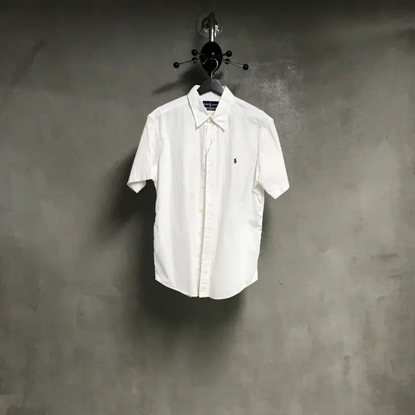 [BUNJANG] Polo Ralph Lauren Short Sleeve Shirt White L / 폴로 랄프로렌 반팔 셔츠 화이트 L