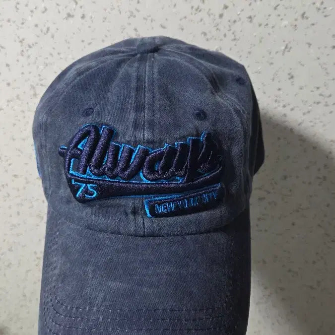 [BUNJANG] New York City Embroidered Ball Cap Vintage Hat / 뉴욕 시티 자수 볼캡 빈티지모자