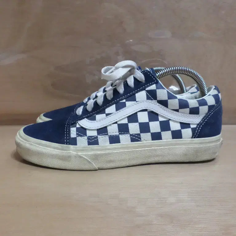 [BUNJANG] Vans Old Skool Checkerboard Sneakers / 후루룩구제3 240 반스 올드스쿨 체커보드 운동화 스니커즈260819