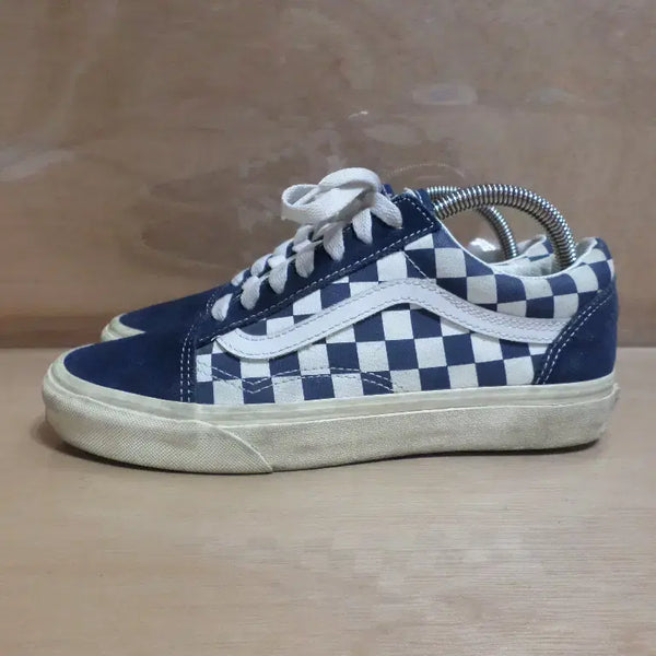 [BUNJANG] Vans Old Skool Checkerboard Sneakers / 후루룩구제3 240 반스 올드스쿨 체커보드 운동화 스니커즈260819