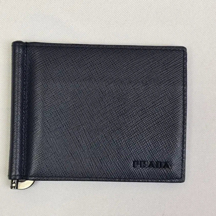 [BUNJANG] Prada Saffiano Money Clip Wallet / 프라다 사피아노 머니클립 반지갑