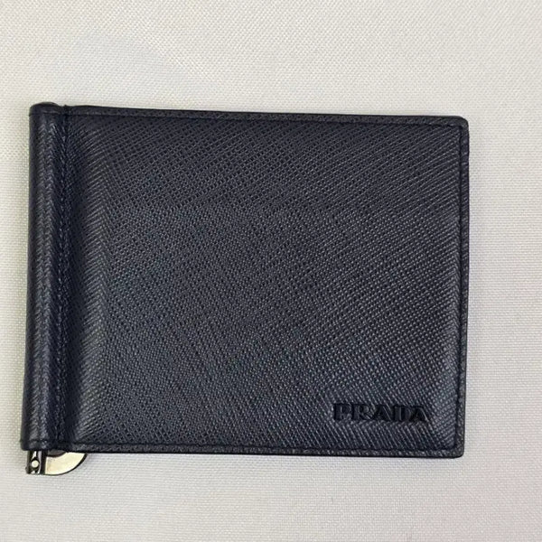 [BUNJANG] Prada Saffiano Money Clip Wallet / 프라다 사피아노 머니클립 반지갑