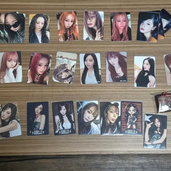 [BUNJANG] Aespa Giselle Photocard & Sticker Set / 에스파 지젤 포카 스티커
