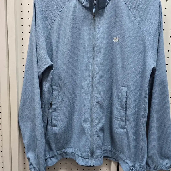 [BUNJANG] Kolon Sport Blue Zip-Up Jacket Size 100 / (1833)코오롱 웨어 블루 집업 100