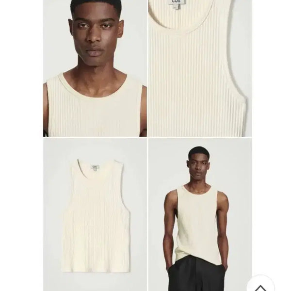 [BUNJANG] COS Ribbed Tank Top L / COS 골지 나시 L사이즈