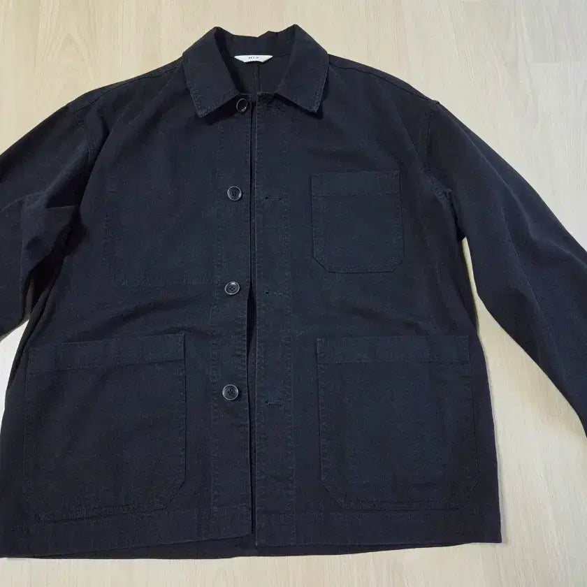 [BUNJANG] HAZZYS [HIS] Black French Work Jacket Size S / 헤지스 [HIS] 블랙 프렌치 워크자켓 s 팝니다