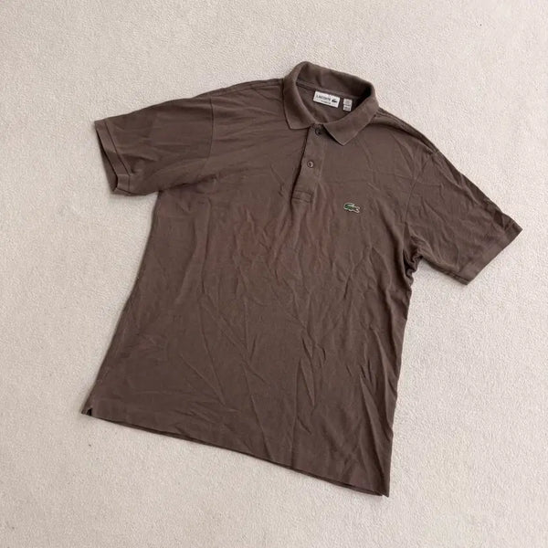 [BUNJANG] Lacoste Short-Sleeve Polo Shirt 0722T1 / M 라코스테 반팔 카라티 0722T1