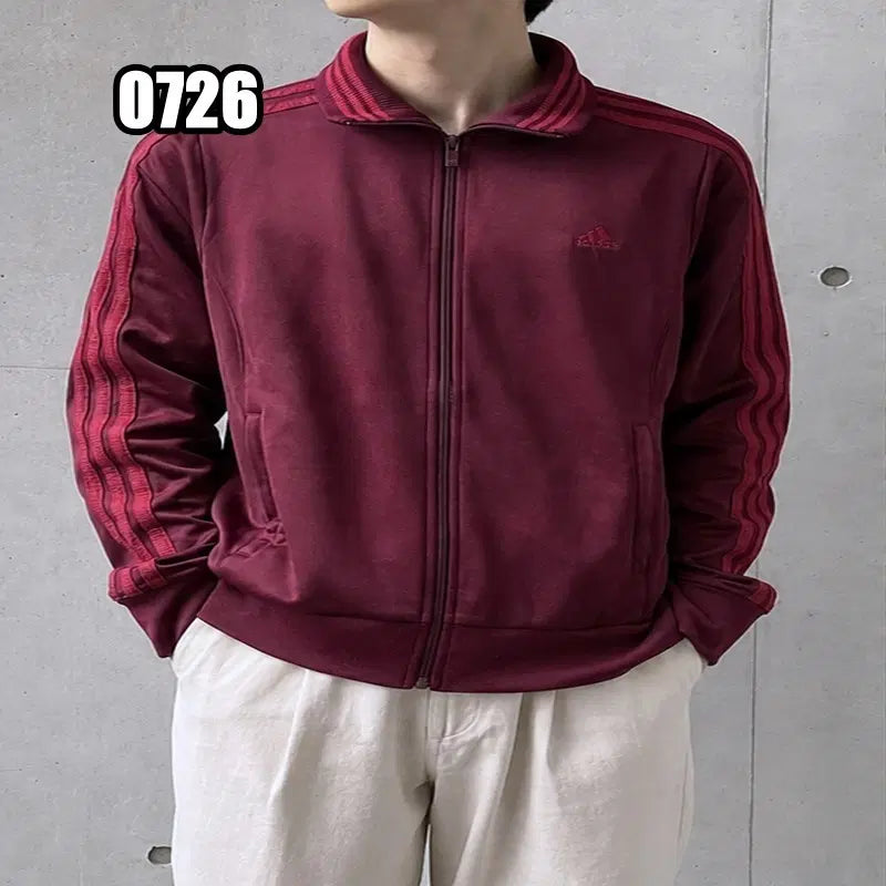 [BUNJANG] Adidas Firebird Burgundy Track Top Jersey / XS 아디다스 파이어버드 버건디 마룬 트랙탑 져지