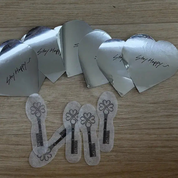 [BUNJANG] Young K Confetti Heart 7 + Key 5 Set / 영케이 컨페티 하트7 + 열쇠5입니다