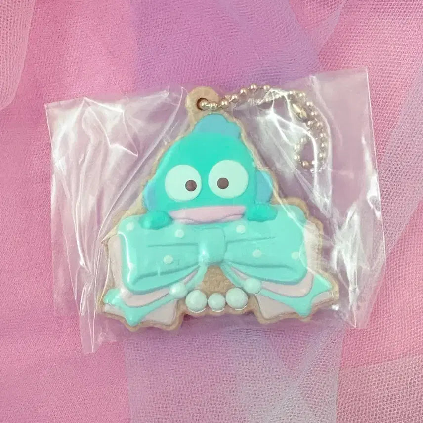 [BUNJANG] Sanrio Hangyodon Cookie Charm Keychain / 산리오 한교동 쿠키참 키링