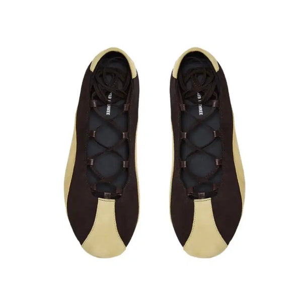 [BUNJANG] Negative Three Speed Flat Brown Shoes 225 / 네거티브쓰리 스피드 플랫 브라운 225