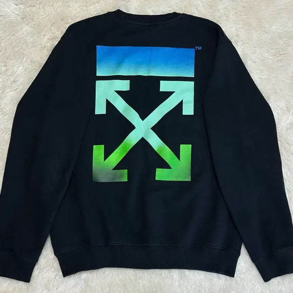 [BUNJANG] Off-White Gradient Sweatshirt / 오프화이트 맨투맨