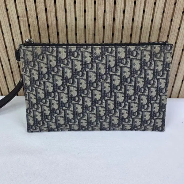 [BUNJANG] Dior Oblique Pouch Clutch / 디올 오블리크 클러치