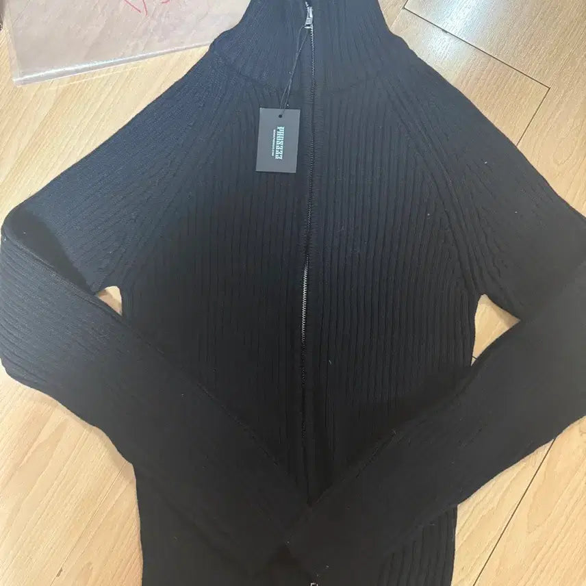 [BUNJANG] Phos333 Knit Zip-Up / phos333 포스333 니트집업