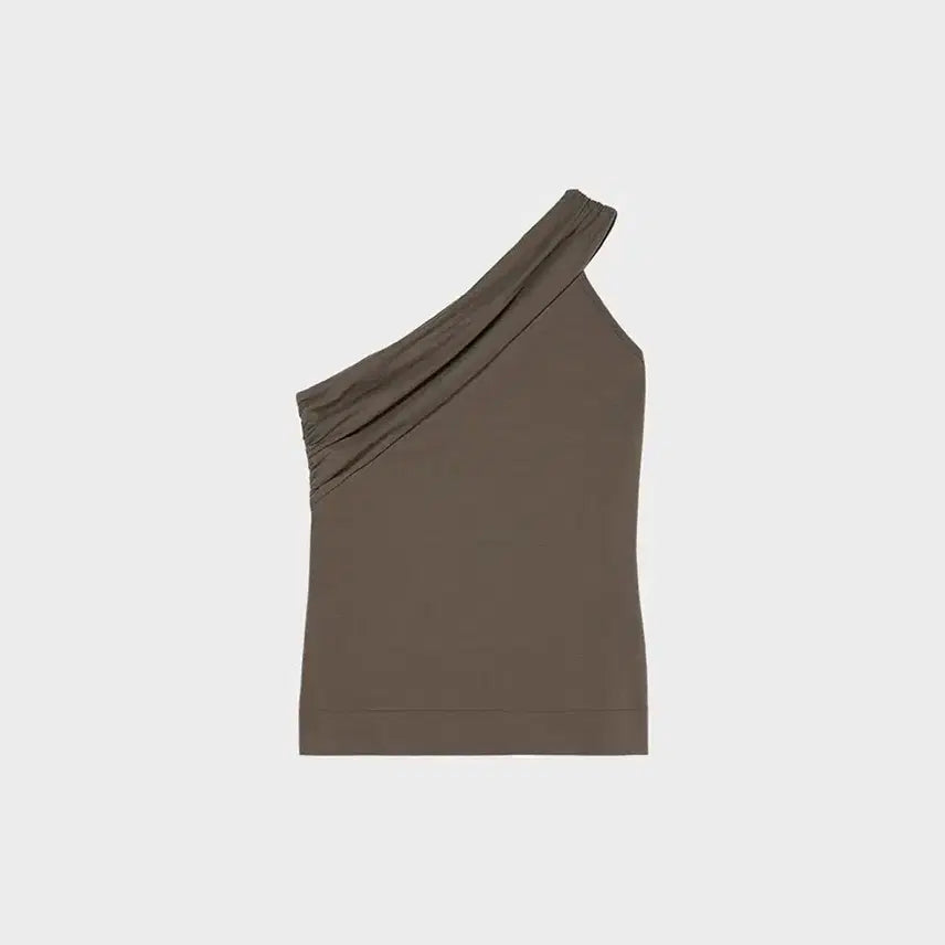 [BUNJANG] Caes One Shoulder Draped Tee / Caes One Shoulder Draped Tee