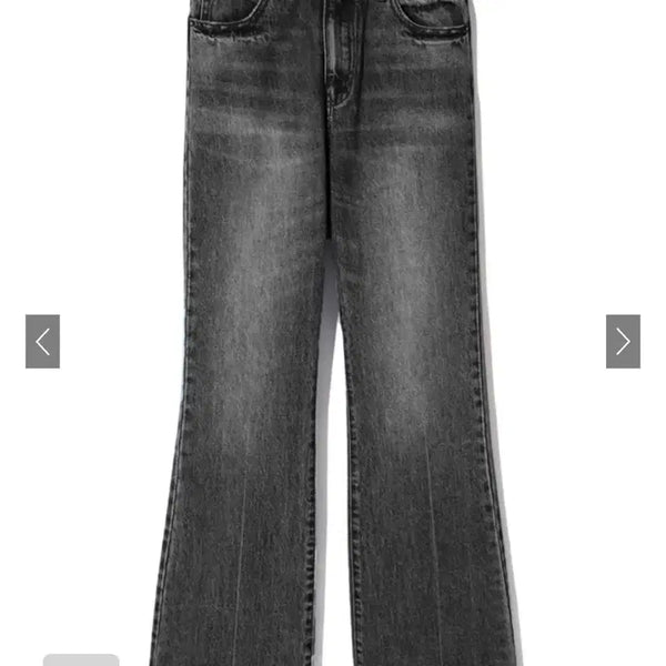[BUNJANG] Grey Washing Bootcut Jeans / 그레이 워싱 부츠컷 청바지