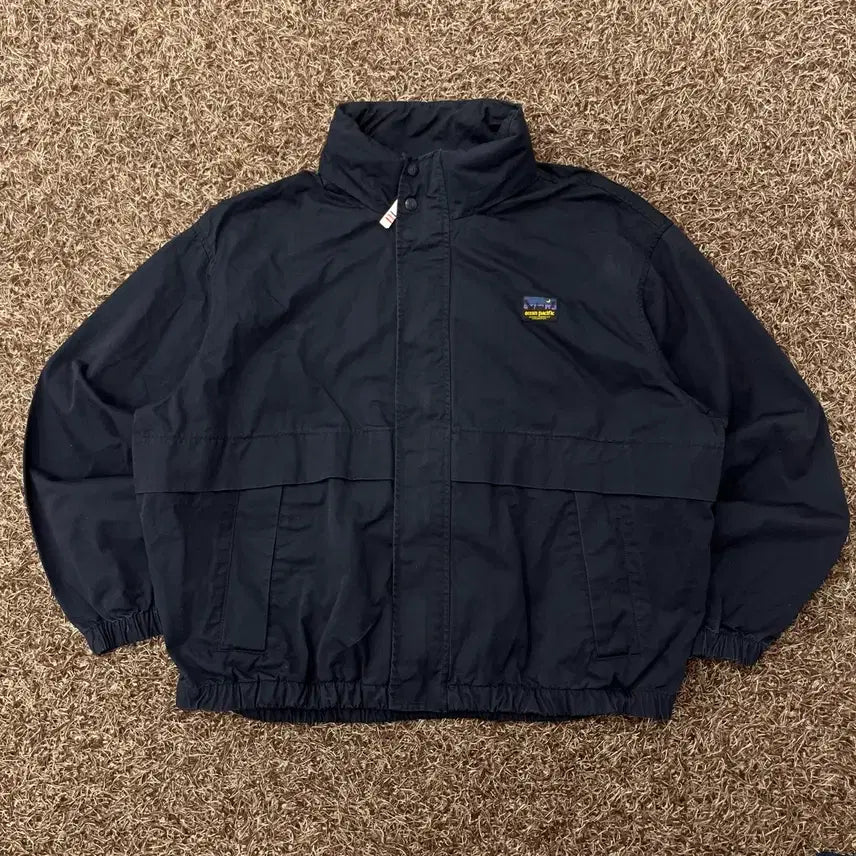[BUNJANG] L Ocean Pacific Windbreaker Blouson Jacket / L 오션퍼시픽 바람막이 블루종 자켓