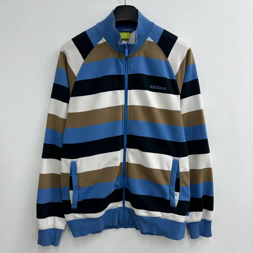 [BUNJANG] Adidas Men's Cotton Zip-Up Jacket Size 95 (M) / 95 아디다스 남자 코튼 집업 자켓