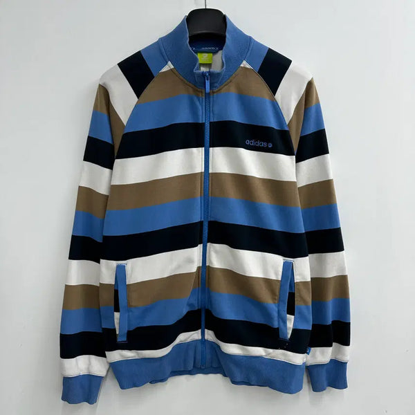 [BUNJANG] Adidas Men's Cotton Zip-Up Jacket Size 95 (M) / 95 아디다스 남자 코튼 집업 자켓