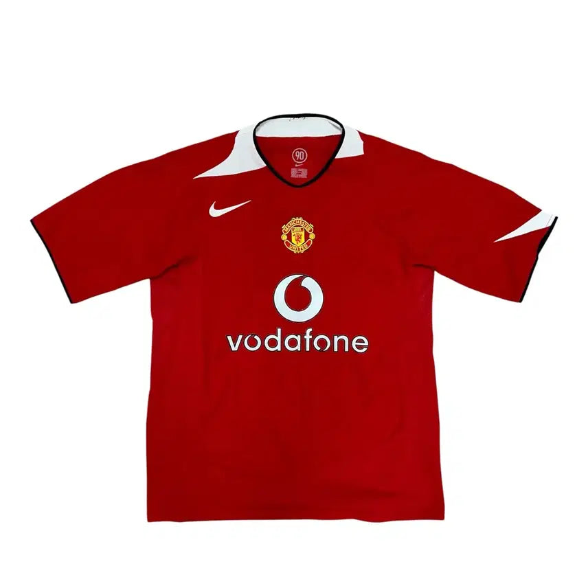[BUNJANG] Nike Manchester United 04-06 Short Sleeve Jersey (M) / 나이키 맨유 04-06 노마킹 반팔 유니폼(M)