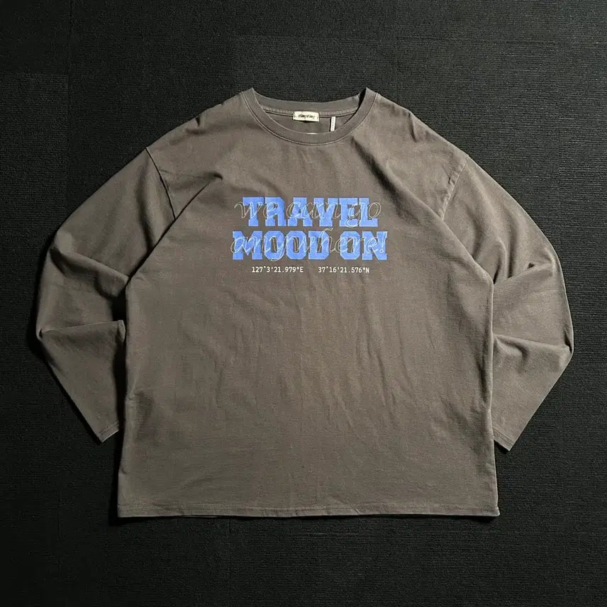 [BUNJANG] BillyBilly Printing Long Sleeve L / BillyBilly 프린팅 롱슬리브