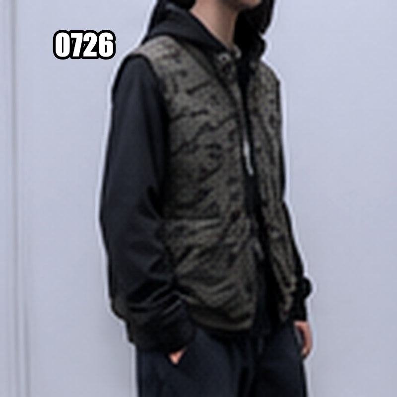 [BUNJANG] Airwalk Vintage Tiger Camouflage Vest / L 에어워크 빈티지 타이거 카모플라주 베스트
