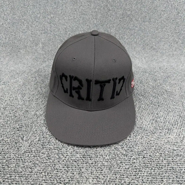 [BUNJANG] Critic Grey Logo Snapback XL / 크리틱 그레이 로고 스냅백 XL