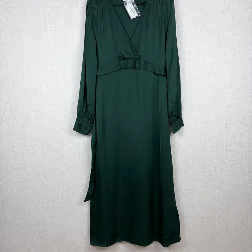 [BUNJANG] And Other Stories Green Satin Long Dress / 앤아더스토리즈 정품 그린새틴 롱원피스 새상품