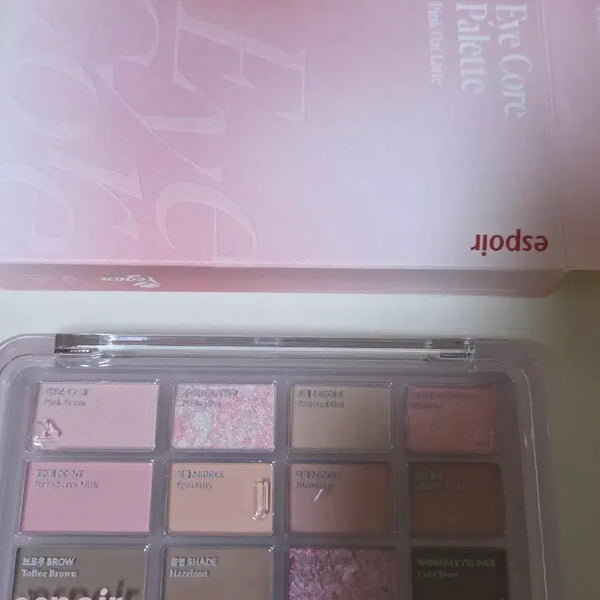 [BUNJANG] Espoir Eye Core Palette Pink Oat Latte / 에스쁘아 아이 코어 팔레트 핑크오트라떼 새상품