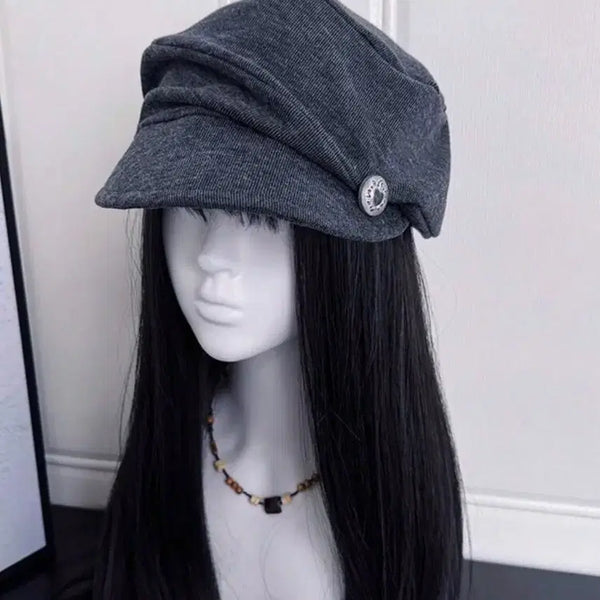 [BUNJANG] Knit Hunting Cap Hat / 니트 헌팅캡 모자