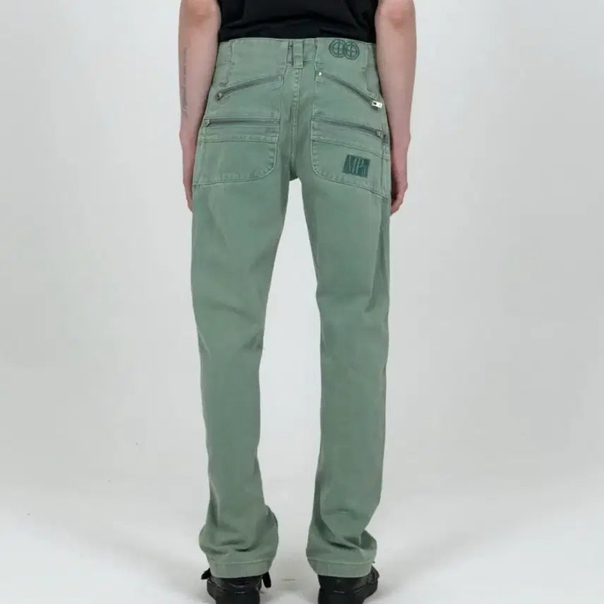 [BUNJANG] Plastic Product MPa Split Pocket Pants Emerald M / 플라스틱프로덕트 MPa SPLIT POCKET PANTS 에메랄드 M