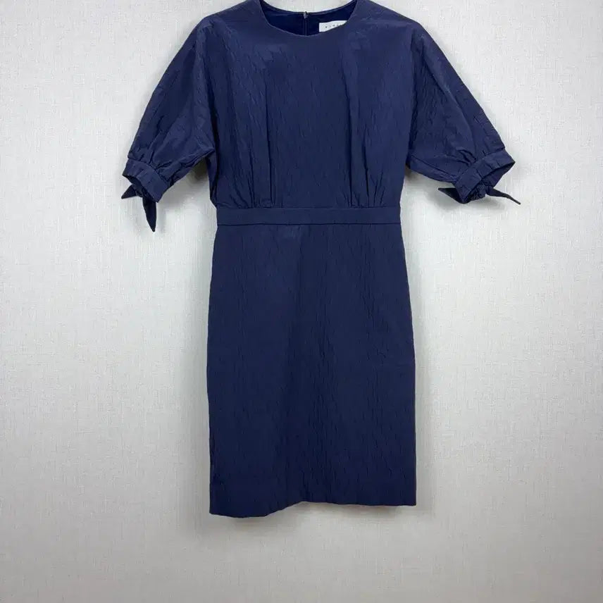 [BUNJANG] MICHAA Authentic Blue Navy Midi Dress / 미샤 정품 블루네이비 원피스