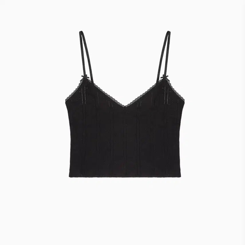 [BUNJANG] Cou Cou Intimates Black Cami Top / 쿠쿠 인티메이트 블랙 캐미 탑