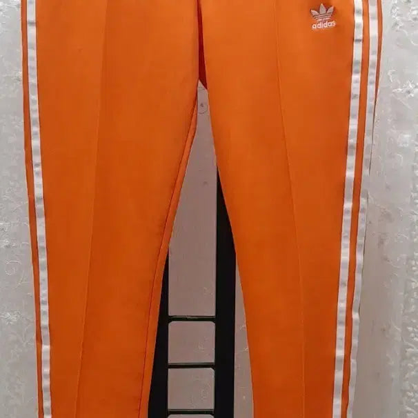 [BUNJANG] Adidas Training Pants Orange Size 28 / 아디다스 편한바지 28